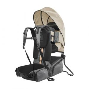 Babymoov Porte-b&eacute;b&eacute; randonn&eacute;e Moov&Hike + - Sac &agrave; Dos Ergonomique & Physiologique - Si&egrave;ge R&eacute;glable Physiohike&reg; - Housse de Pluie, Sac &agrave; Langer 10L Inclus - Confort Enfant & Parent - Garanti &agrave; Vie (Babymoov Group, neuf)