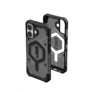 Urban Armor Gear Pathfinder MS Housse Compatible Apple iPhone 17 Coque (Chargement sans Fil/magn&eacute;tique, Protection Contre Les Chutes Selon Les Normes Militaires) Ash/Noir (UAG EU Official, neuf)