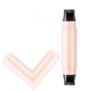Stylo Tampon Eyeliner Ail&eacute;, Pochoir &Eacute;yeliner Stamp, Stylo Eyeliner Tampon Rotatif, Stylos Longue Tenue Multifonction Id&eacute;al Maquillage Cadeaux Femmes, Facile &Agrave; Utiliser (Cotoamt, neuf)