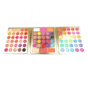 Palette de Fards à Paupières Pailletés et Mats, Palette de Fards à Paupières 86 Couleurs Hautement Pigmentées, pour la Maison, les Voyages, les Salles D'eau, la Fête de Mariage (riuty, neuf)