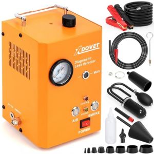 XDOVET Machine à Fumer KSD201 Pro - Détecteur de fuites de fumée Automatique EVAP avec Pompe à air intégrée, capteur de Pression, testeur de fumée à Vide d'émission - Kit d'outils pour Voiture (xupinsai, neuf)