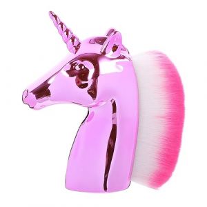 HONITANO Pinceau De Maquillage Forme De Licorne Pour Blush Et Fond De Teint Et Filles or Rose (LUWELI, neuf)