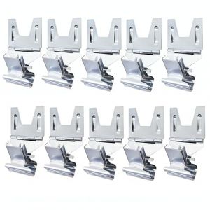 Changyeah 10 Pi&egrave;ces Porte &Eacute;tiquette de Prix ​Clips Rotatifs de &Eacute;tiquette de Prix Clair Signe Clips Affichage de Magasin Prix &Eacute;tiquette Pr&eacute;sentoir(5,2 x 2,8 cm) (guizhoulailierdianzishangwuyouxiangongsi, neuf)