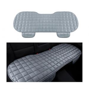 JNNJ Universel De Voiture Banquette Arri&egrave;re Protection, Coussin Voitures pour Protection Siege Autos, Tapis De Voiture Si&egrave;ge Arri&egrave;res Couverture en Peluche, Accessoires Automobiles(Gris) (KJHmaoyi, neuf)