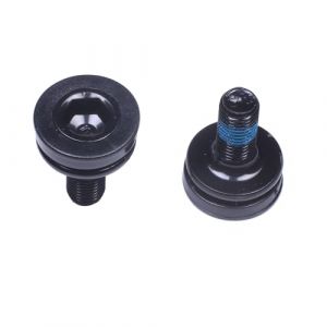 PROWHEEL Boulons de fixation hexagonaux pour bras de manivelle de v&eacute;lo - 8 mm - Vis de boulon &agrave; cl&eacute; Allen - P&eacute;dalier sans capuchon pour essieu de v&eacute;lo - Compatible avec de nombreux p&eacute;daliers de v&eacute;lo (Alps2Ocean, neuf)