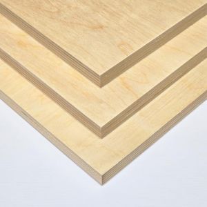 AtHaus Contreplaqué 15mm | Panneaux multiplis | Feuilles de bois | Panneaux en bois | Contreplaqué bouleau | Découpes au choix: 120x80 cm (AtHaus, neuf)