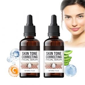 Sérum Visage Correcteur De Mélanine, Sérum Correcteur De Décoloration, Sérum Correcteur Foncé, Sérum Visage Quotidien Correcteur Foncé, Sérum éClaircissant Pour La Peau 30 ML (2PCS) (xiaxiappa99, neuf)