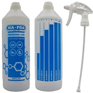 Mafra - Flacon bleu dégradé + pulvérisateur professionnel 1 l (GM Auto, neuf)