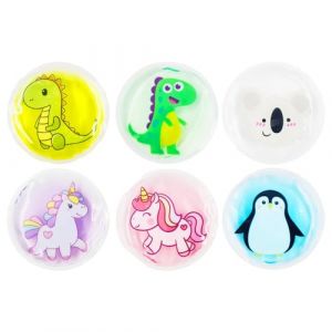 Poche de Glace en Gel pour Enfants, 6 Pcs Ice Packs - 7 X 7 cm, Pack Froid, Blocs de Glace, R&eacute;utilisables Paquet de Froid Chaud Instantan&eacute; pour Enfants, Soulagement de la Douleur (ZHANGQUAN LIMITED, neuf)