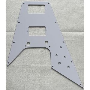 Pickguard pour guitare Gibson Flying V Style Pickguard (3 plis, blanc) (qiyigongyipin, neuf)