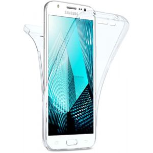 moex Coque Double en Silicone Transparent Compatible avec Samsung Galaxy J5 (2016), Housse de Protection compl&egrave;te des 2 c&ocirc;t&eacute;s, Coque de t&eacute;l&eacute;phone Portable Avant et arri&egrave;re - Cristal (hulle24 GmbH &ndash; Sp&eacute;cialiste accessoires, neuf)