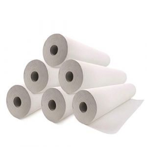Lot de 6 rouleaux de drap-housse, drap de massage m&eacute;dical, rouleau de papier pour massage, esth&eacute;tique, tatouage, physioth&eacute;rapie (SECO STORE, neuf)