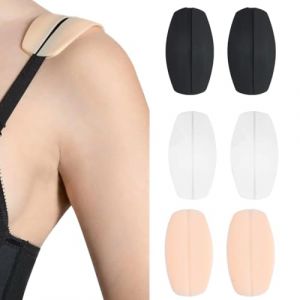 XYTAHDM 3 Paires Anti Glisse Bretelles Soutien Gorge,Sangle De Soutien Gorge Coussin,D'épaule Protège-Épaules Pads,Soulager la Douleur Aux Épaules(Taille régulière) (Newbilty OU, neuf)