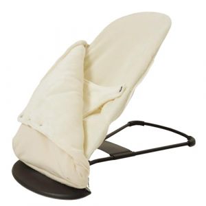 Housse transat b&eacute;b&eacute; + sac pour hamac. Housse Belltop Compatible avec transat Babybj&ouml;rn (Bliss et Soft): hypoallerg&eacute;nique, douce et respirante. Housse de balancelle bebe + chanceli&egrave;re thermique (Beige) (Belltop EU, neuf)