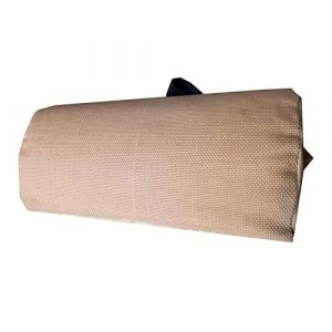 Fellflying 2 Chaise Longue, Coussin Repose Tete, Appuie-Tête Chaise Longue Bain Soleil, Transa t Confortable Oreiller Ergonomique Amovible pour Chaise Pliante Plage 37x17cmx5cm (kupadet, neuf)