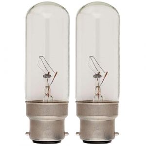 Eluzia Ampoule tube Incand. 28x65 40W B22 -x2 (DIRECT AMPOULES G2, neuf)