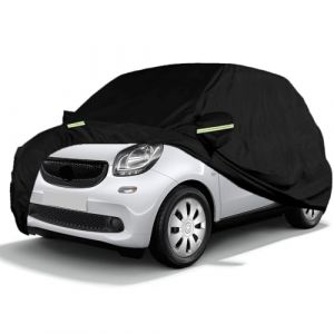 Bâche Voiture Étanche Compatible avec Smart Fortwo W451 W453 2016-2024, Housse de Protection Voiture Extérieur Respirante Contre Pluie Soleil Poussière (rashion, neuf)