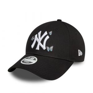 New Era MLB New York Yankees Casquette été Papillon Accessoire Femme Baseball 9Forty Chapeau Noir (capspin, neuf)