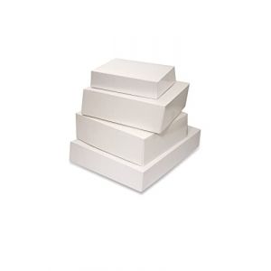 lepetitmitron - Lot de 50 Boîtes à gâteaux hauteur 8cm (30x30x8) (Le petit mitron, neuf)