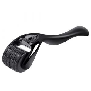 Derma Roller 0,5 mm pour la croissance de la barbe, rouleau d'aiguilletage pour soins de la peau du visage, Derma Roller pour les cheveux, rouleau de cicatrices avec 540 titane pour anti-rides (NanAnShiPingXiWen, neuf)
