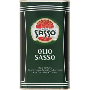 6 x Sasso Olio Extra vierge D'oliva Huile d'olive 1 l 100% italienne (Italiaen Gourmet UK Ltd, neuf)
