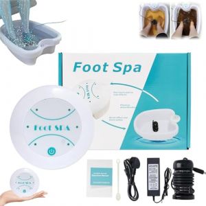 Bain de Pieds Ionique,D&rsquo;&eacute;lectrolyse Bain de pieds Ionic Detox,Foot Bain de Pied Massant,Spa Ionique pour Les Pieds 2.0,Foot Spa Detox Machine,Bassin 38 * 48cm (Pas de Bassin) (HORGA STORE S.R.L., neuf)