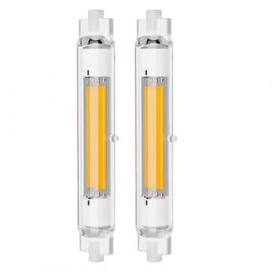 EIMOPE R7S LED 118mm Dimmable Ampoule 30w | Ampoules LED 118mm 30W &Eacute;quivalent Ampoule Halog&egrave;ne J118 200w 300W | Blanc Chaud 3000K, 3000LM, Pas de Scintillement, AC 220-240V, Lot de 2 (Zbbying, neuf)