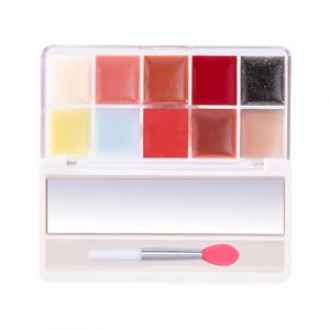 Lip Gloss Palette, Jelly Lip Cream Palette, Multi Color Lip Gloss, High-Pigmented Lipstick, Professional Lip Palette, 10 Colors Lip Gloss, Smooth Lip Cream, Hydrating Lip Gloss (youtxek, neuf)