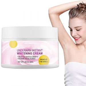 Crème éclaircissante intense pour la peau Crème éclaircissante instantanée pour les aisselles Crème éclaircissante hydratante pour les zones intimes Crème éclaircissante pour tous les types de peau (guangzhouliuqiyongshangmaoyouxiangongsi, neuf)
