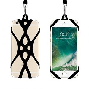 Remeel Lani&egrave;re T&eacute;l&eacute;phone avec Etui en Silicone Universel pour iPhone Samsung Nokia Motorola Huawei et voire Smartphone de Toute Taille (Remeel, neuf)