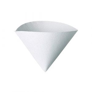 Hario Filtres en papier pour cafetière V60, compatible avec la taille 02, Blanc, 1-100pcs (Livraison, neuf)