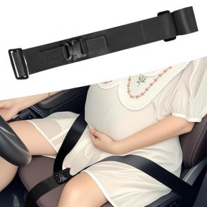 Ceinture Voiture Grossesse, Rallonge Ceinture de S&eacute;curit&eacute;, Ajusteur de Ceinture de S&eacute;curit&eacute; de Maternit&eacute;, Assure la Protection Abdominale, le Confort et la S&eacute;curit&eacute; pour les Futures Mamans (Noir) (JINGYU LTD, neuf)