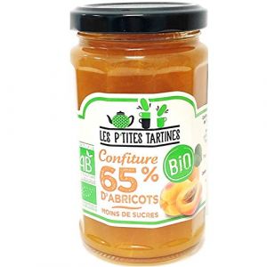 Confiture abricot 65% Bio - Les P'tites Tartines - pot 255g (Toilinux, neuf)