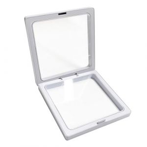 Rotyroya Pr&eacute;sentoir de Patch, bo&icirc;te &agrave; bijoux transparente, bo&icirc;tes de rangement incassables pour collier, Bracelet, bague, pr&eacute;sentoir de Bracelet Blanc A (Brkein, neuf)