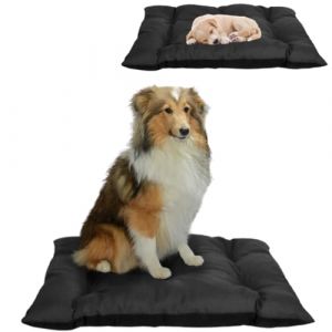 Anwicar Coussin pour Animaux, lit pour Animaux, Coussin pour Chien 1 pièce, lit Chat, Matelas Animaux, Taille XXL 80 cm x 120 cm, Couleur Graphite, matériau imperméable (Anwicar, neuf)