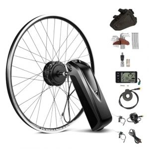 SEASON Ebike Kit de Conversion pour Vélo Électrique 26/27,5/28 Pouces Moteur Arrière 36V 250W 350W Roue Libre avec 36V Batterie 13Ah / 18Ah et Chargeur (SEASON BIKE, neuf)