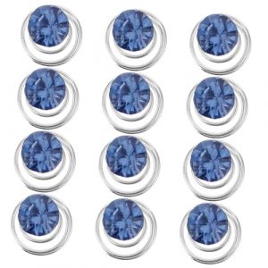 Beavorty Pièces épingle à cheveux spirale rituals the ritual épingle à nourrice barrettes strass pour femme kit de pour cheveux accessoires de cheveux de mariage décor (T Innovation·HX, neuf)