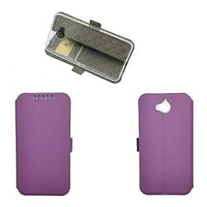 QiongniAN Coque pour Huawei Nova Young 2017 MYA-L11 / Y6 2017 MYA-L41 / Y5 2017 MYA-L03 MYA-L23 MYA-L02 MYA-L22 / Honor Changwan 6 MYA-AL00 MYA-TL10 Coque Housse Etui Cover Purple (QiongniAn, neuf)