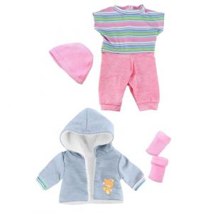 ClcIosis Lot De 4 V&ecirc;tements pour Poup&eacute;e 30 cm - 42 cm, Accessoires pour Poup&eacute;e - Poup&eacute;es Non Incluses (JEROHHOV O&Uuml;, neuf)