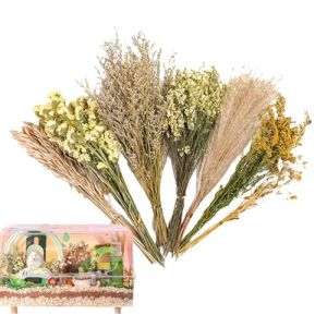 Generisch Parure de lit pour hamster - Fleurs - Liti&egrave;re pour hamster - Th&egrave;me naturel - D&eacute;coration de cage - Accessoire pour gerbille (mitleyan, neuf)