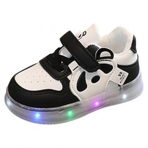 Filles Garçons Chaussures Enfant Shoes Avec Lumières Led Enfiler Légères Décontractées Baskets Impression De Dessin Animé Tennis Chaussure Fille Chaussures De Running Enfant Basket Enfant Garcon/Fille (MAIE25, neuf)