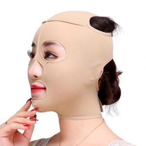 Lève-visage, mentonnière amincissante | Modélisateur facial fin, sangle faciale amincissante réutilisable et respirante avec ligne en V, masque de menton (Chacha grocery store, neuf)