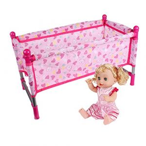 Tebinzi Poussette pour, Jeu, Ensemble Jeu rôle pour bébé Nouveau-né | Accessoires bébé Poussette, balançoire, Chaise berçante, Chaise Haute, lit (Jatour, neuf)