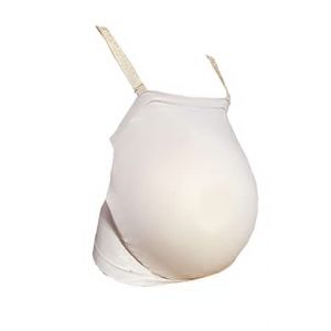 BIMEI Faux ventre de grossesse, remplissage de ventre adulte, accessoires de sac d'acteur (sans ventre en silicone) (XL, beige) (BEAUTYFORMS, neuf)