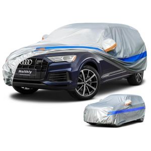 Holthly Bâche Voiture SUV Extérieur, Housse Protection Voiture 100% Étanche Anti UV Soleil, Bâche pour 4x4 Audi Q7, BMW X5, Mercedes GLE, Porsche Cayenne,etc.YXL (Hangzhou Hanrong Trading Co., Ltd., neuf)