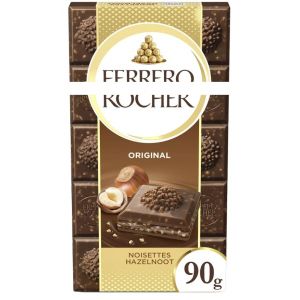 Rocher Original - Barre de chocolat aux noisettes délicieux - Originale Allemagne - Compatible avec ferrero - 90g (PAStation, neuf)