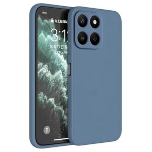 HAFFAN Coque en Silicone TPU Compatible avec Honor 400 Smart (4G/5G) / Honor X7d (6.77"), Housse Etui de Protection pour T&eacute;l&eacute;phone Portable - Gris Lavande (haffan, neuf)