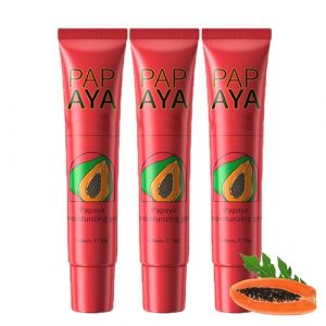 Papaw lip balm, Papaw Cream, hydratants multifonctions à la papaye, Papaya Lip Balm, Multi-Purpose Moisturizing Lip Balm Moisturizer pour la Peau, Les lèvres (XYWL-EU, neuf)