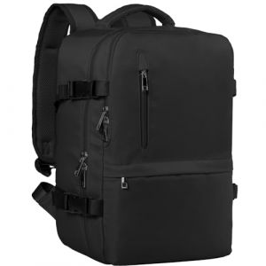 Hayayu Sac Cabine Avion 55x40x20 Bagage Cabine 55x40x20 Sacs &Agrave; Dos Voyage Avion 44L Sac &Agrave; Dos Homme Femme Sacs De Voyage Bagage &Agrave; Main Pour Ordinateur Portable (lucky stonely, neuf)