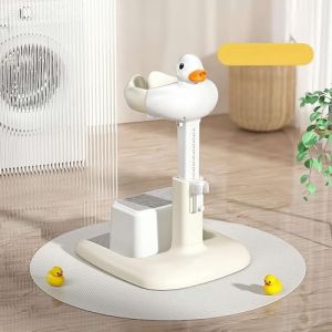 Support de bain réglable pour bébé, avec base antidérapante, support de bain confortable, support de bain pour bébé, aide de bain portable, pour nourrissons, garçons et filles, unisexe (kaki-1 (pengjiemx, neuf)